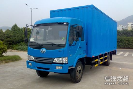中国一汽中型载货汽车前四月累计销量达15699辆