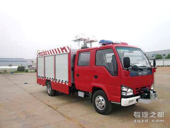 中联重科迷你型JY68抢险救援消防车下线
