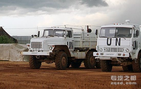 协助人道救援 卡玛兹为UN制造218台卡车