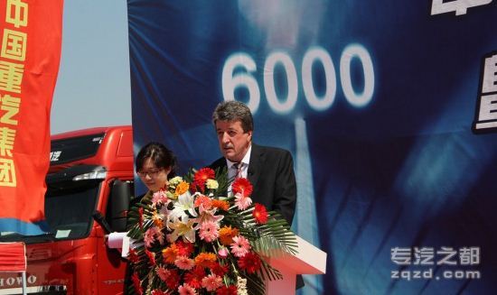 第6000辆交车 重汽曼技术产品上市1周年