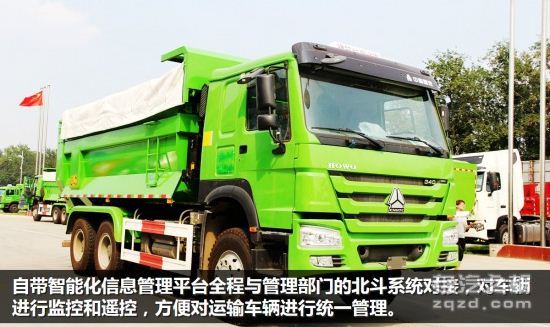 绿色与智能结合 重汽HOWO渣土车3大优势