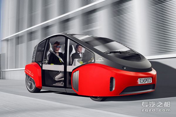 未来世界的纯电动概念车