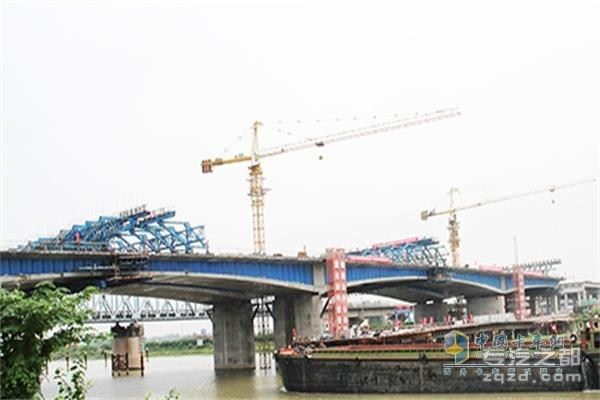 安徽首座波形钢腹板工艺桥预计5月1日正式通车