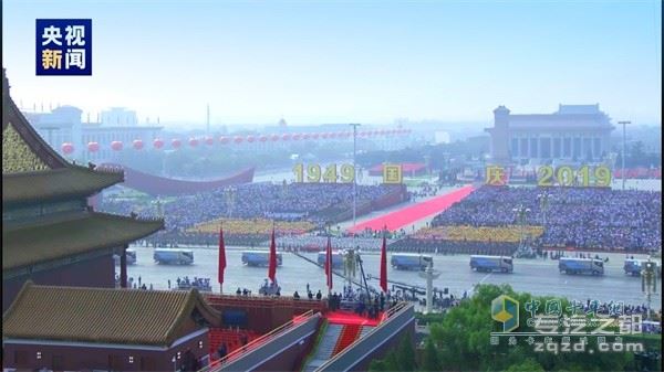 比亚迪T8为新中国70周年盛典提供服务