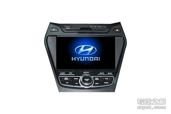 供应CLS-HY045 2013 现代IX45专车专用数字屏车载导航DVD