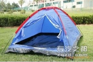 单层双人帐篷/户外野营帐篷/折叠帐篷/情侣旅游帐篷