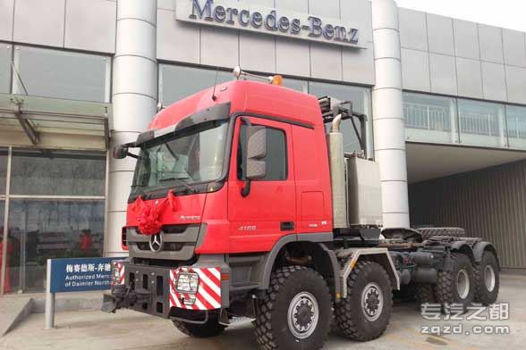 陕西大件汽运公司与梅赛德斯-奔驰卡车签订重型牵引车购买协议