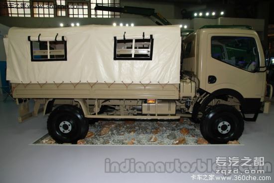 似曾相识 印度军用卡车使用新型驾驶室