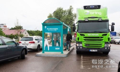斯堪尼亚首台欧六天然气卡车交付用户