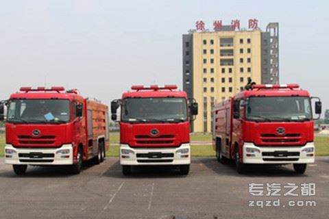 徐州市消防购置4辆泡沫水罐消防车配备到位
