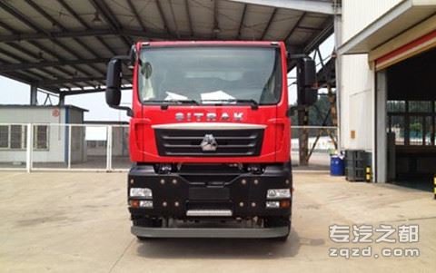 中国重汽首款SITRAK消防车成功下线