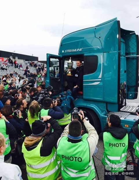2015斯堪尼亚卡车驾驶员大赛在瑞典落幕