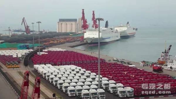 中国重汽再获1550辆非洲出口订单