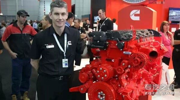 康明斯ISG发动机亮相澳大利亚卡车展 国际市场显实力