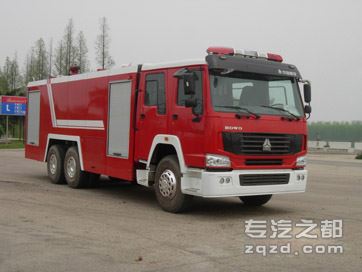 汉江牌HXF5320GXFSG160型水罐消防车