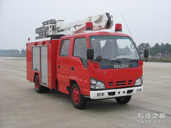 捷达消防牌SJD5060TXFZM50W型照明消防车