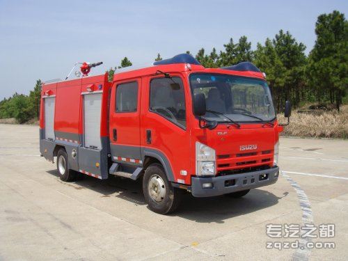 捷达消防牌SJD5100GXFAP33W型A类泡沫消防车