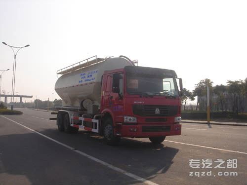 中集牌ZJV5250GFLTH型粉粒物料运输车