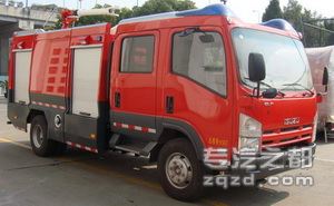 捷达消防牌SJD5100GXFPM35W型泡沫消防车