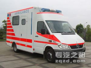 江铃牌JX5050XJHM型救护车