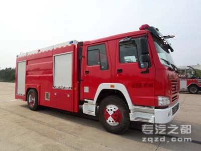 抚起牌FQZ5190GXFPM80型泡沫消防车
