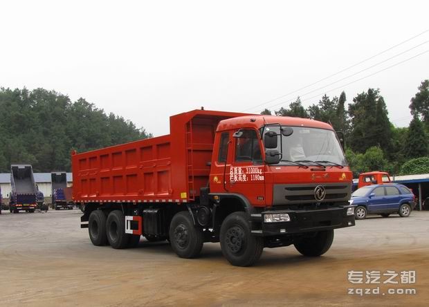 双机牌AY3318VB3GB型自卸汽车