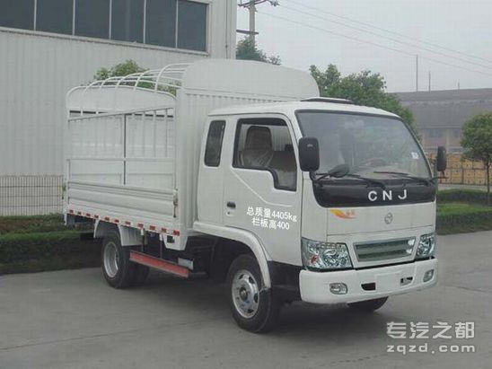 南骏牌CNJ5040CCQEP28B3型仓栅式汽车