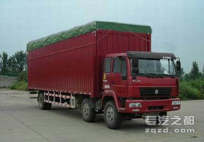 黄河牌ZZ5254XXBG56C5C1H型篷式运输车