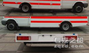 江铃牌JX5050XJHM型救护车