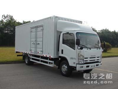 供应五十铃 700P 4×2(单桥) 150马力 厢式货车