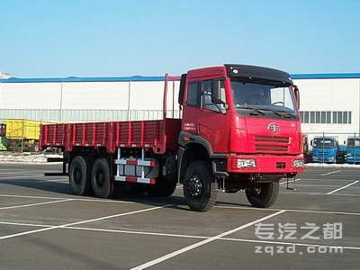 供应解放 悍威 6×4(后双桥) 352马力 平头柴油载货汽车