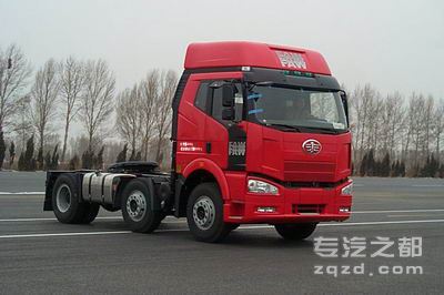 供应解放牌CA4250P66K24T3HEX型集装箱半挂牵引汽车