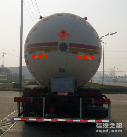 大力牌DLQ5311GYQBJ型液化气体运输车