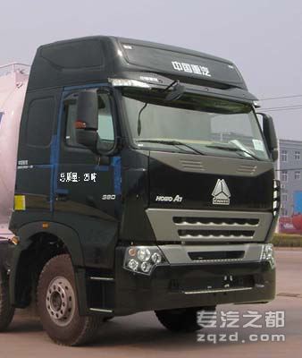 华威驰乐牌SGZ5258GFLZZ3W521型粉粒物料运输车