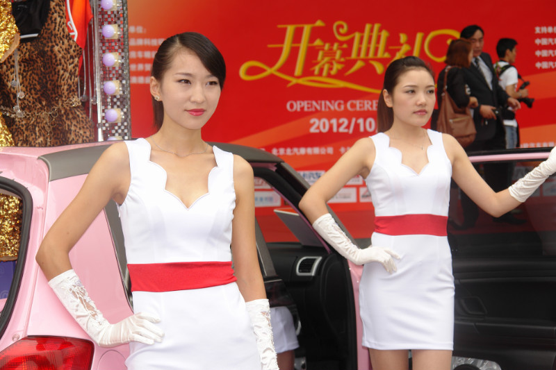 第八届上海国际汽车改博会美女车模